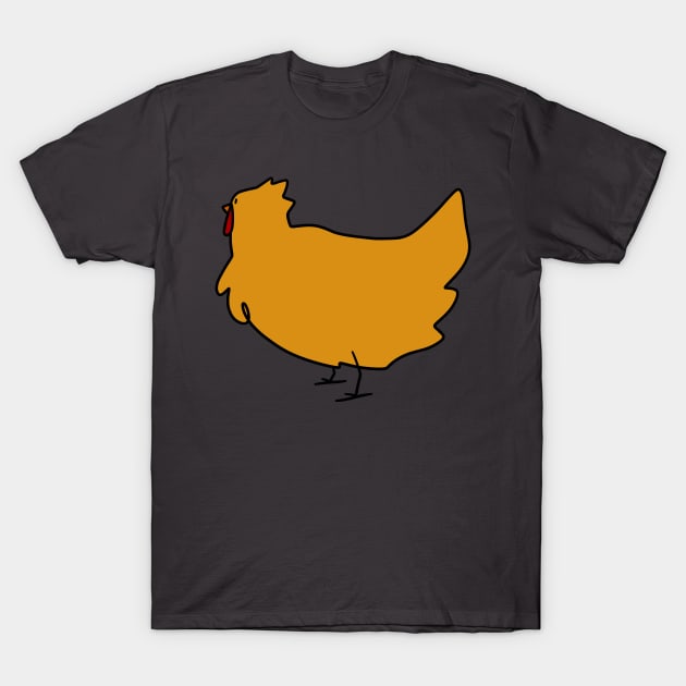 Ginger Chicken T-Shirt by saradaboru